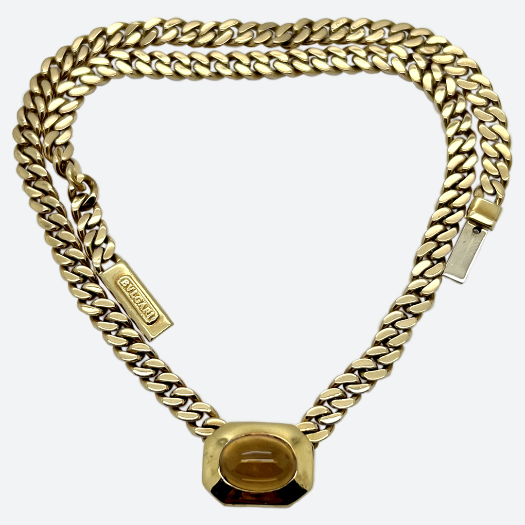 Collana gourmette Bulgari