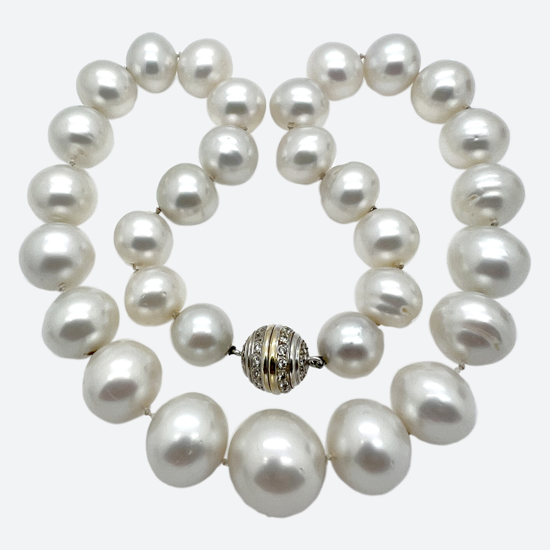Collana perle australiane