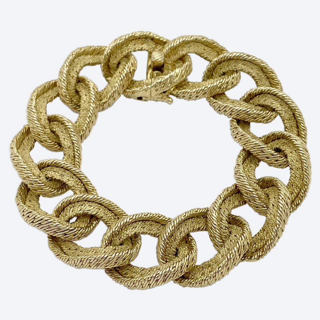 Splendido bracciale oro firmato Bulgari